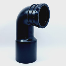 Соединительное колено 90 гр DN90/DN110, арт. KKI-0000011, AQUATEK