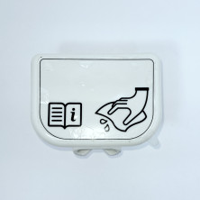 Накладка рассекатель для подвесной чаши унитаза, арт. 314743 (325200), Vitra