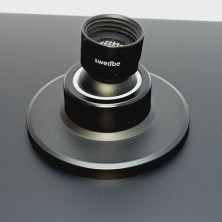 Верхний душ Hermes, черный матовый, BLK5121, Swedbe