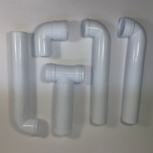 Отводная арматура 2*3,5  для LEGRA 6S Compact, 232140, Blanco