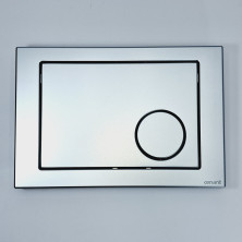 Кнопка GEOMETRY M07, хром матовый, S-BU-GMT/Cm, Cersanit