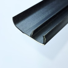 Силиконовый уплотнитель SLIDER-B-1-NERO, вертикальный