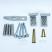 Комплект креплений чаши к полу 92083001 Villeroy & Boch