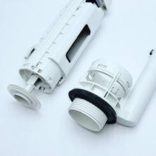 Смывной механизм для бачка унитаза Geberit тип 290-360 двойной смыв,подвод воды снизу,3/8"