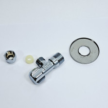 Угловой вентиль 1/2″ - 3/8″ для подключения смесителей, 2201800M, Grohe