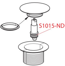 Механизм клик-клак для сифонов, арт. S0525-ND, Alcaplast