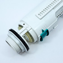 Сливная арматура двойной смыв для бачка унитаза Impuls Basic 230 GEBERI (дефект покрытия кнопки)