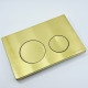 Клавиша Circle инсталляции Balance, брашированное золото, арт. CN12-001BG, Ceramicanova
