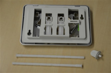 Кнопка к инсталляции, матовая, хром, Z6902500001, Ido