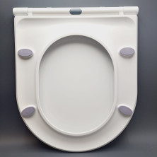 Сиденье, дюропласт, soft close, BB8001SC, Cezares