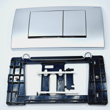 Клавиша Twinline 30, матовый хром, 115.899.KN.1, Geberit