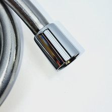 Душевой шланг SANCOS 200 см, с защитой от перекручивания, цвет хром