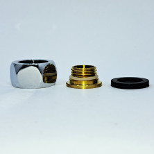 Втулка стойки (D20mm) + гайка (D8mm) к душевой системе ST1010 старой, , шт