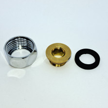 Втулка стойки (D20mm) + гайка (D8mm) к душевой системе ST1010 старой, , шт