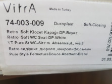 Retro сиденье, дюропласт, микролифт, съемное 74-003-009 Vitra