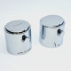 Набор ручек для термостата Dual Shower System, 7494305-00, Kludi