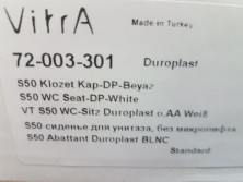 S50 сиденье для унитаза, без микролифта 72-003-301 Vitra