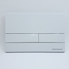 Кнопка Flat для Envision (белый), арт. CN002W, Ceramicanova
