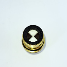 Кран-букса, стопор справа, 90гр, 1/2", Carbodur 45882000, Grohe 