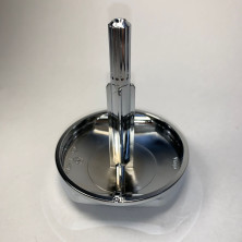 Поворотная ручка Visign MT2/RT2 для комплекта слива и перелива, хром 616192 Viega