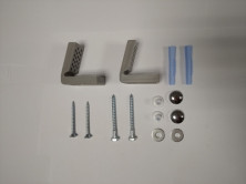 Угловое крепление унитаза