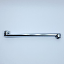 Излив смесителя "Accra" д/ван., ACC 31, изл. 300мм. (270мм), нерж.сталь,