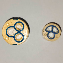 Переключатель картриджный душа, комплект (ф25+ф35)