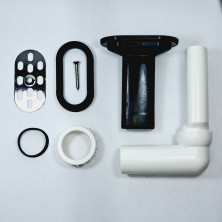 Слив-перелив для мойки CLASSIC 9E, TIPO 9E, 121119, BLANCO