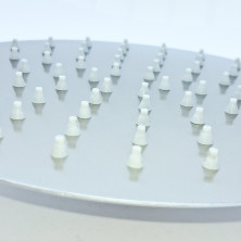 Верхний душ OL VSL нерж. сталь,