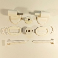 Сиденье дюропластовое, микролифт, SD 15m080