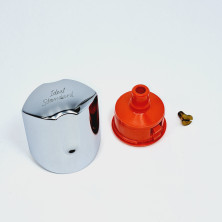 Ручка для смесителя, красная, металл, B964643AA, Ideal Standard