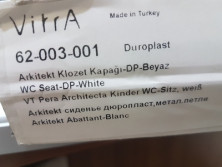 Сиденье Arkitekt, дюропласт, металлические петли 62-003-001 Vitra