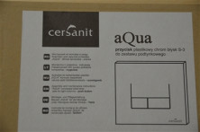 Кнопка AQUA, хром, P-BU-AQ/Cq, Cersanit