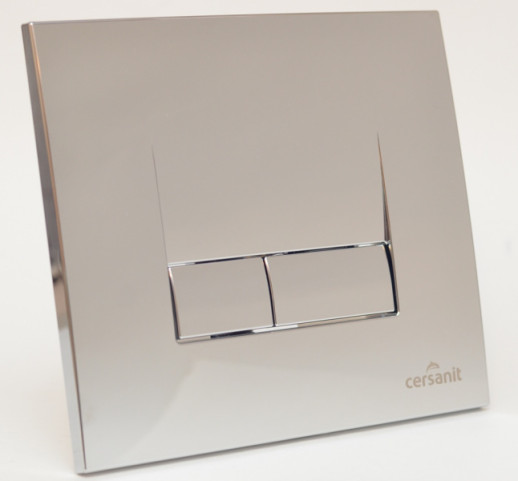 Кнопка AQUA, хром, P-BU-AQ/Cq, Cersanit