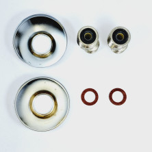 Эксцентрик s-образный 1/2"x3/4", регулируемый 7,5 мм, 12075000, Grohe