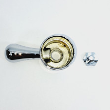 Ручка металлическая дивертора для смесителя для ванны RI,RE