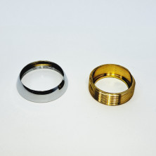 Декоративная накладка на гайку картриджа 25мм BR 26, , шт