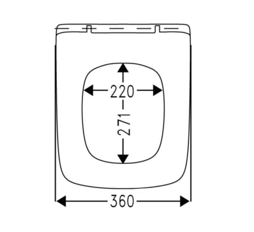 Сиденье "Santorin", с микролифтом, арт. 539704, Haro