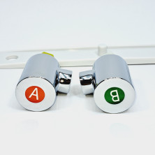 Комплект микролифтов сидений, 598035000, Keramag