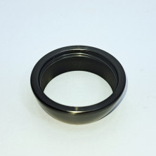 Декоративная накладка на гайку картриджа 35мм LG gun metal,