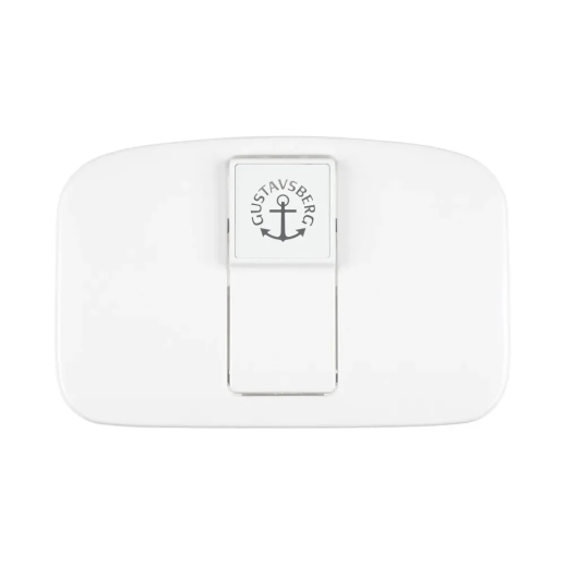 Крышка бачка унитаза Nordic / Basic с прямоугольной кнопкой, арт. GB1929900283, Gustavsberg