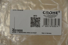 Пневматический шланг для инсталляции 42320, синий, 42319000, Grohe