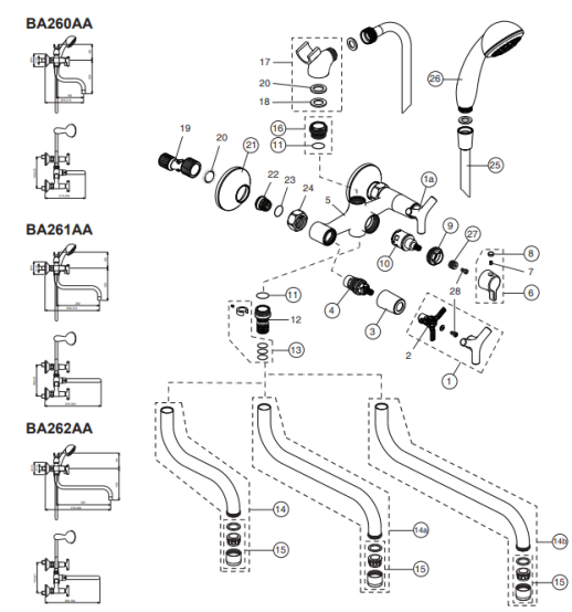 Ручка TRINITY, красная, арт. B961284, Vidima