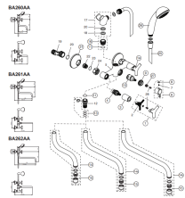 Ручка TRINITY, синяя, арт. B961285, Vidima