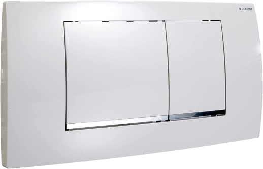 Клавиша Twinline 30, белая, 115.899.KJ.1, Geberit