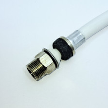 Трубка для бидетки с резьбой, длина 210 мм 311122YP1TE Vitra