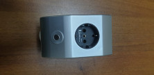 Блок/розетка, выключатель TOUCH + провода FU0012692 Акватон
