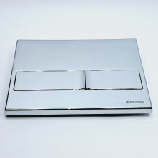 Кнопка для инсталляции NOVUM L3 (хром глянец), арт. 040013, BERGES