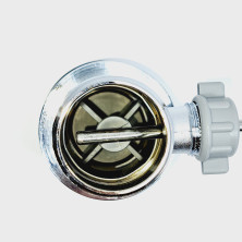 Донный клапан 1.1/4" с тягой, 95, Remer