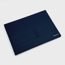 Кнопка для инсталляции NOVUM L5 (черный матовый), арт. 040015, BERGES